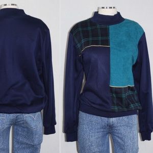 Cap Cod Green & Blue Plaid Sweater
